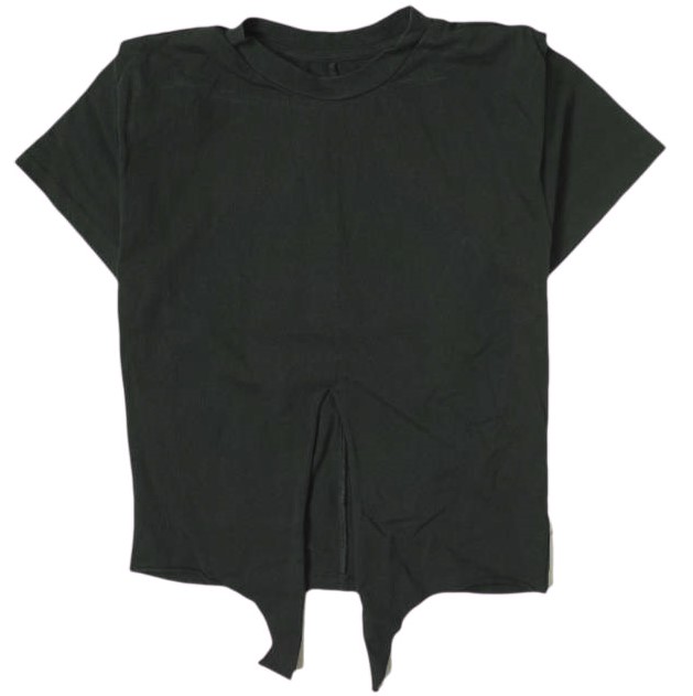 ISABEL MARANT イザベルマラン ポルトガル製 BELITA コットンクルーネックプルオーバー リボンヘム Tシャツ 78-03-02-03002 XS ブラック 5,838円