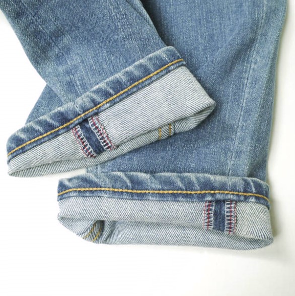 新品 e JEANS イージーンズ PAINT STRETCH SLIM 岡山児島 ペイント