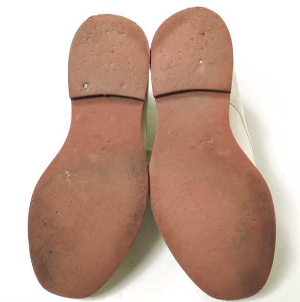 POLPETTA x Brilla per il gusto ポルペッタ ブリッラ ペル イルグスト 別注 スエードダービーシューズ 39(24.5cm) WHITE BACKS g19120