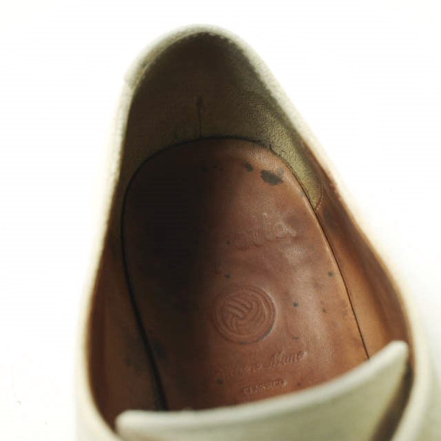 POLPETTA x Brilla per il gusto ポルペッタ ブリッラ ペル イルグスト 別注 スエードダービーシューズ 39(24.5cm) WHITE BACKS g19120