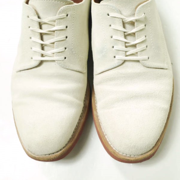 POLPETTA x Brilla per il gusto ポルペッタ ブリッラ ペル イルグスト 別注 スエードダービーシューズ 39(24.5cm) WHITE BACKS g19120