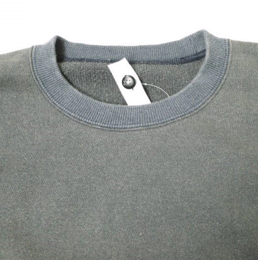 新品 ISSUETHINGS イシューシングス 24AW type72 (with stickers) ステッカー付き 色落ち加工スウェット 24b/72-c-32-nb-02 2 NAVY BLUE_5