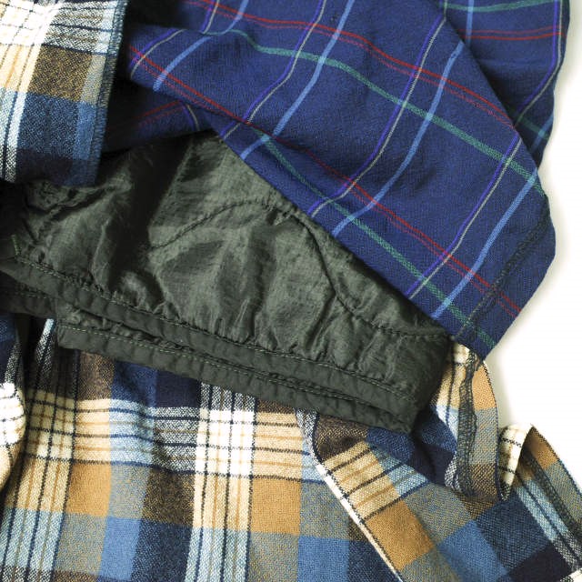 Punktum パンクタム PENDLETON REMAKE JACKET キルティングライナー