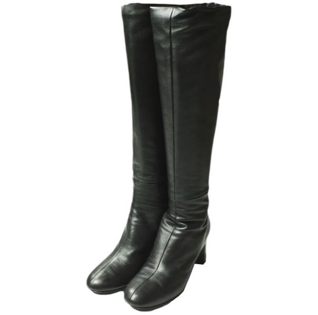 3.1 Phillip Lim スリーワン フィリップリム イタリア製 Nadia ラムスキンロングヒールブーツ 37(24cm) BLACK レザー シューズの通販は