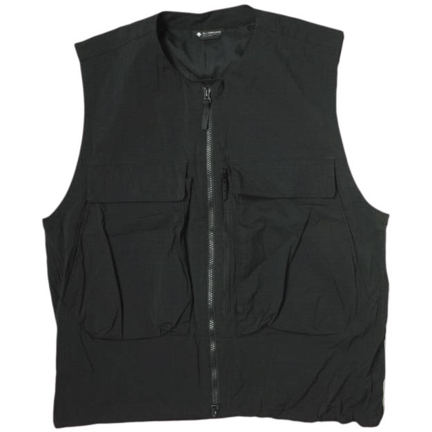 DESCENTE ALLTERRAIN 81 x BEAUTY＆YOUTH デサント オルテライン エイティーワン 別注 ポケットベスト ウォッシャブル DX-T2433 BLACK