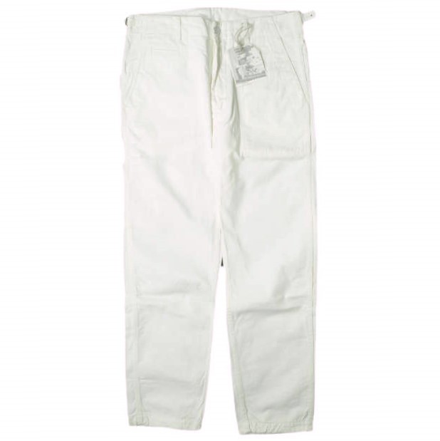 新品 Engineered Garments x BEAMS PLUS エンジニアードガーメンツ 別注 GRASSFIELD PANTS CHINO TWILL グラスフィールドパンツ 32 WHITEの通販は 14,454円