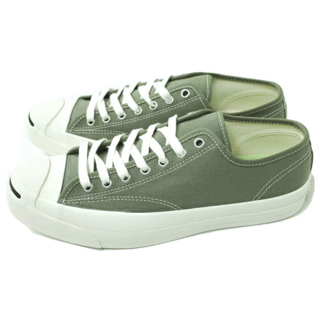 新品 CONVERSE ADDICT コンバースアディクト JACK PURCELL CANVAS ジャックパーセル キャンバス 1CL858 US5.5(24cm) KHAKI g19715_1