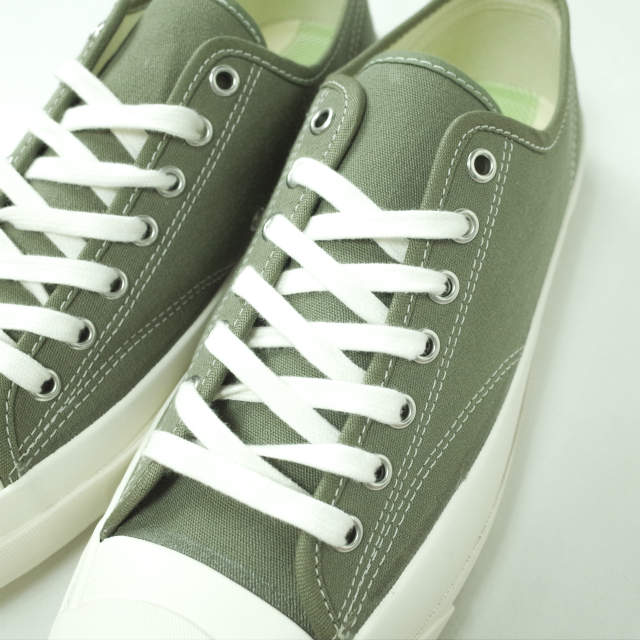 新品 CONVERSE ADDICT コンバースアディクト JACK PURCELL CANVAS ジャックパーセル キャンバス 1CL858 US5(23.5cm) KHAKI g19714