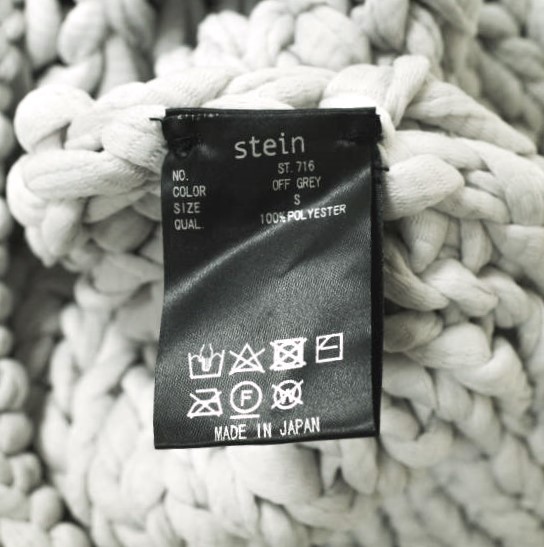 新品 stein シュタイン 23AW 日本製 LILY YARN HAND KNIT LS