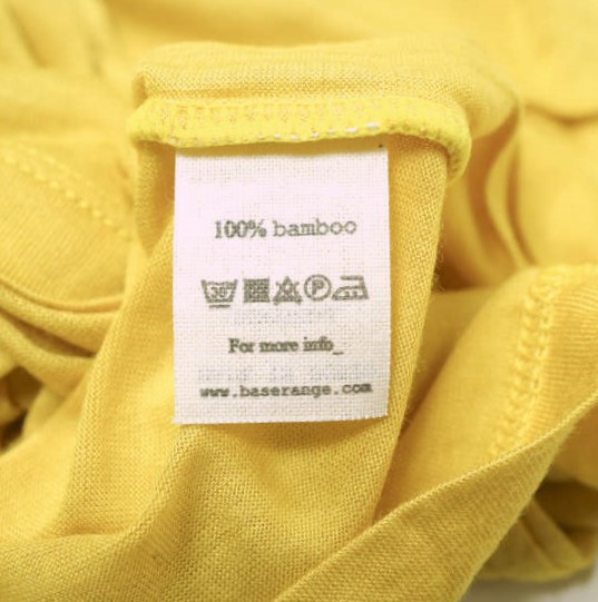 新品 BASERANGE ベースレンジ LOOSE LONG SLEEVE TEE ルーズロングスリーブTシャツ XS CAFA YELLOW 長袖 バンブー カットソー g19737_8