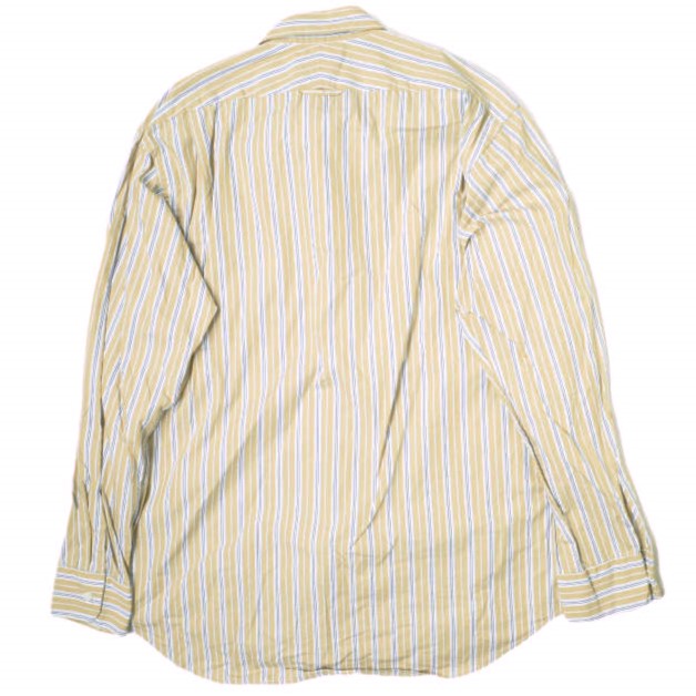 Engineered Garments エンジニアードガーメンツ Short Collar Shirt - Multi St. Broadcloth ショートカラーシャツ S Tan 長袖 g19310_1