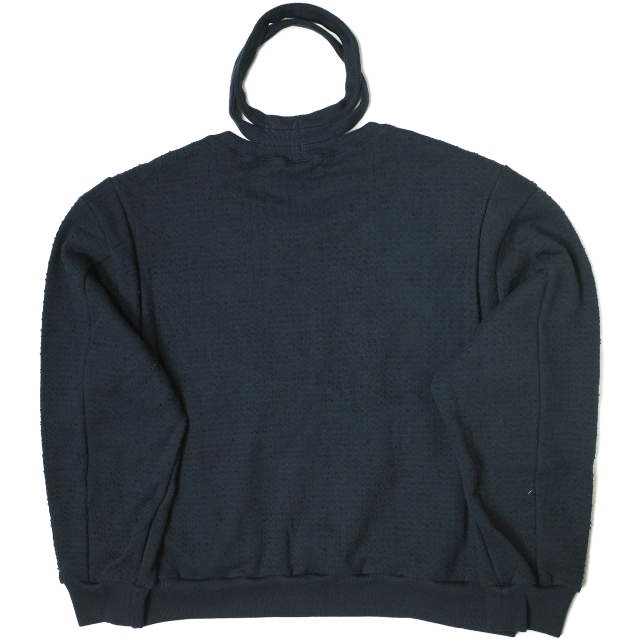 新品 RANDY ランディ 24AW 日本製 LAY ニードルパンチ ネックレススウェットシャツ AW24-RCS01 3 NAVY トレーナー トップス 新品 RANDY ランディ 24AW 日本製 LAY ニードルパンチ ネックレス