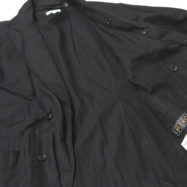 Engineered Garments x BEAMS PLUS エンジニアードガーメンツ ビームス 別注 M.Z.JACKET 4Bダブルブレストジャケット S ブラック g19391