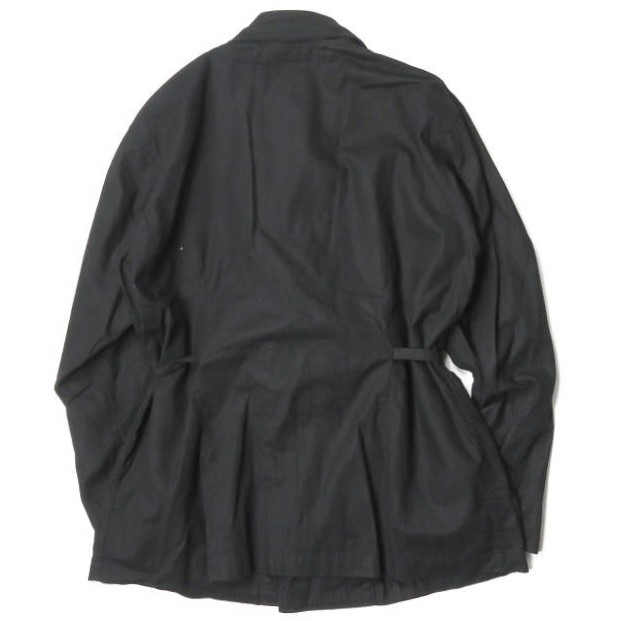 Engineered Garments x BEAMS PLUS エンジニアードガーメンツ ビームス 別注 M.Z.JACKET 4Bダブルブレストジャケット S ブラック g19391