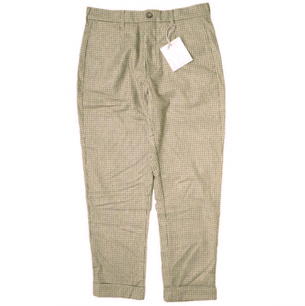 新品 Engineered Garments エンジニアードガーメンツ 20AW Andover Pant - Houndstooth アンドーバーパンツ 32 Brown Beige テーパードの通販は