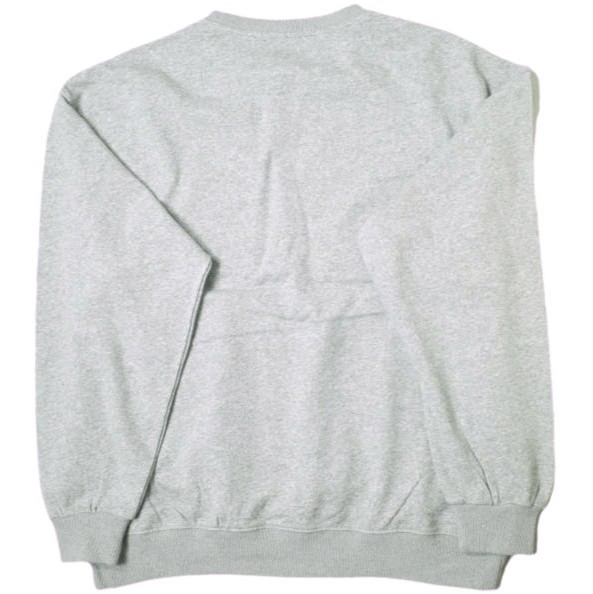 Danke Schon ダンケシェーン 24SS ロゴ刺繍 Vガゼットクルーネックスウェット UNS24036 L GRAY トレーナー 裏毛 トップス【新古品】【中古】【Danke Schon】 新品 Danke Schon ダンケシェーン 24SS ロゴ刺繍 Vガゼットクルー