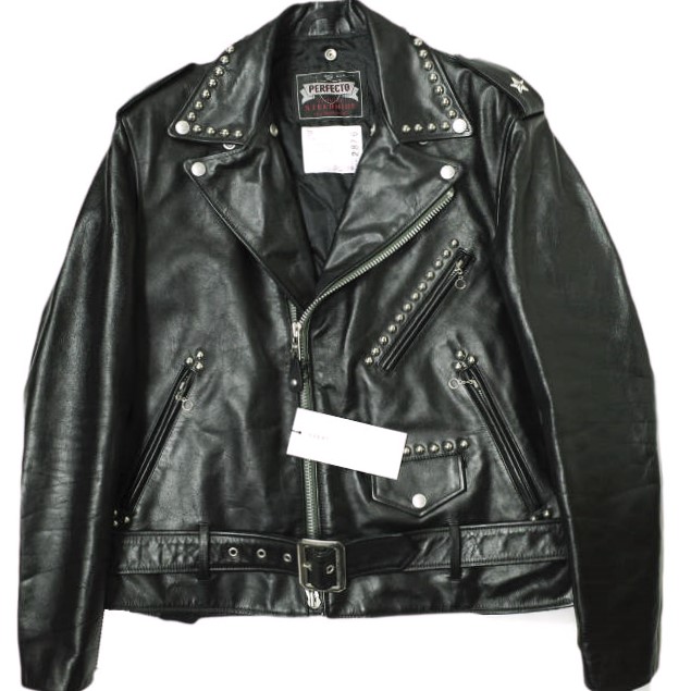 サイズ1 SACAI 22AW Schott レザーライダースジャケット