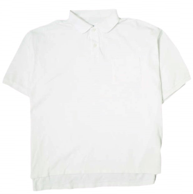 SSZ エスエスズィー 24SS BILL分 Collection POLO オーバーサイズ鹿の子ポロシャツ 11-02-0150-458 M WHITE BEAMS 半袖 トップス