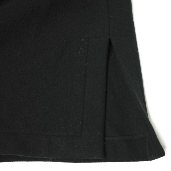 ATON エイトン 18AW AIR DOUBLE MELTON PATCH POCKET ROBE エアー