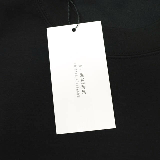 新品 N.HOOLYWOOD エヌハリウッド コンパイルライン 25SS SWEATSHIRT ダンボールニット スウェットシャツ 2251-CS09-018 peg 40 BLACK_2