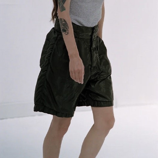 新品 ISSUETHINGS イシューシングス 25SS type82(polyester) イタリア軍 パッカリンググルカショーツ 25a/82-p/c-01 3 Black パンツ 新品 ISSUETHINGS イシューシングス 25SS type82(polyester) イタリア