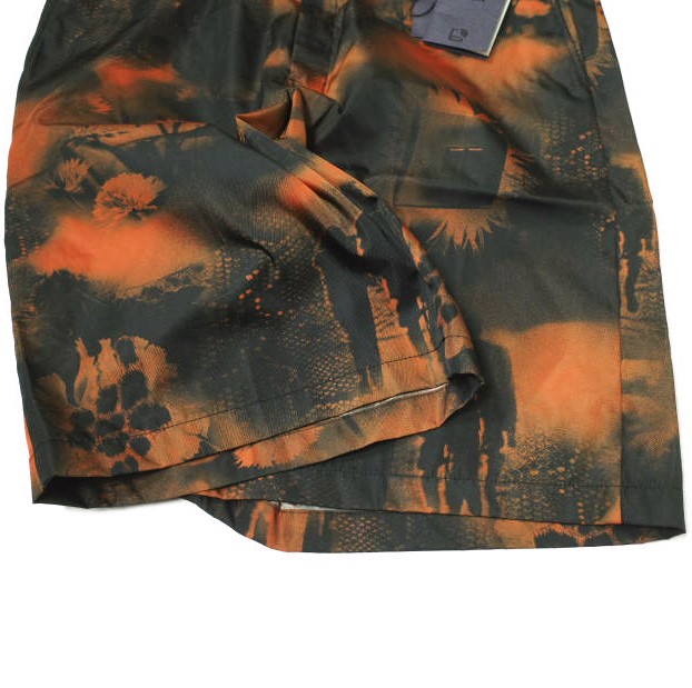 PRADA プラダ 22AW Re-Nylon Human Pantalone Shorts リナイロンバミューダショーツ SPG32 S182 11PZ 50 Orange トライアングルロゴ_6
