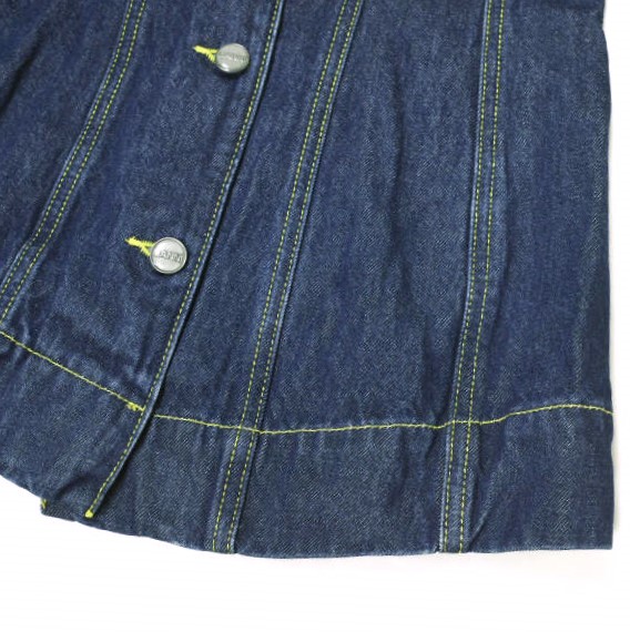 GANNI ガニー Rinse Denim Fitted Blazer リンスデニムフィットブレザー J1172 36 Indigo Gジャン デニムジャケット アウター