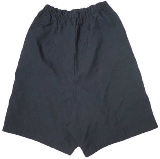 COMME des GARCONS COMME des GARCONS コムデギャルソン コムコム 14AW ポリエステル縮絨 キルティングサルエルパンツ RN-S029 S NAVY