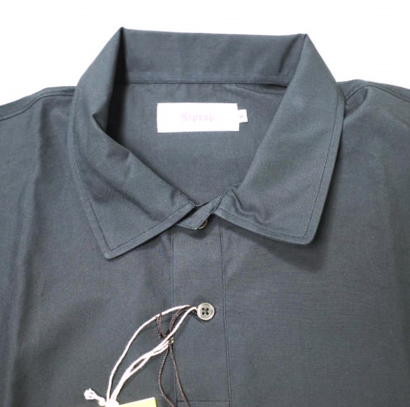 新品 Riprap リップラップ 25SS POLO SHAPED SHIRT (HIGH COUNT POPLIN) ポロシェイプドシャツ ハイカウントポプリン RRS1903 M DK NAVY_4