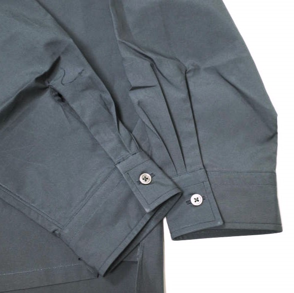 新品 Riprap リップラップ 25SS POLO SHAPED SHIRT (HIGH COUNT POPLIN) ポロシェイプドシャツ ハイカウントポプリン RRS1903 M DK NAVY_5