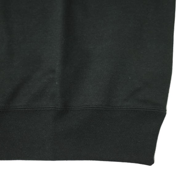 新品 Ernie Palo アーニーパロ 25SS 日本製 Crew Neck Sweat ロゴ刺繍 クルーネックスウェット EP09CT02 48 BLACK トレーナー ラグラン_5