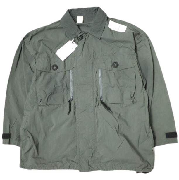 N.HOOLYWOOD エヌハリウッド 24SS TPES SHIRT BLOUSON パラレスキュー部隊 コンバットジャケット 9241-BL03-002 pieces 36 GRAY