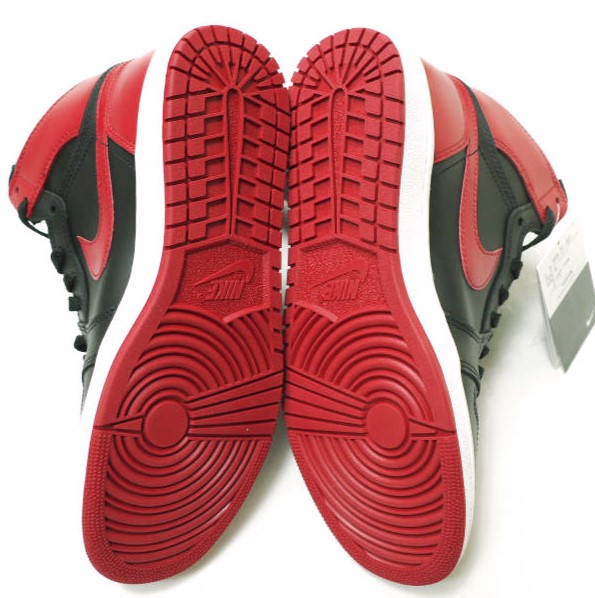 新品 NIKE ナイキ 25SS AIR JORDAN 1 HI 85 BRED 2025 エアジョーダン 1 ハイ 85 ブレッド HV6674-067 US9.5(27.5cm) BLACK/VARSITY RED