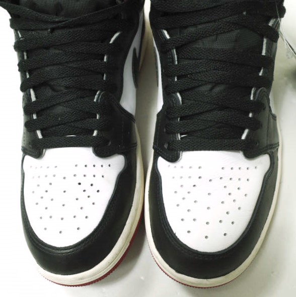 NIKE ナイキ 25SS AIR JORDAN 1 RETRO HIGH OG Black Toe Reimagined エアジョーダン 1 レトロハイ オージー DZ5485-106 US9.5(27.5cm)