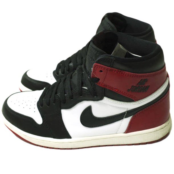 NIKE ナイキ 25SS AIR JORDAN 1 RETRO HIGH OG Black Toe Reimagined エアジョーダン 1 レトロハイ オージー DZ5485-106 US9.5(27.5cm)