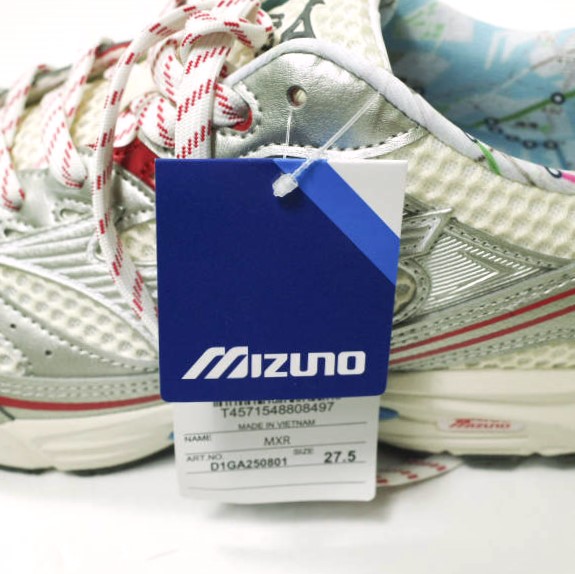Mizuno ミズノ 25SS MXR - Osaka City Pack エムエックスアール 大阪パック D1GA250801 US9.5(27.5cm) OFF WHITE/SILVER/RED KITH OSAKA