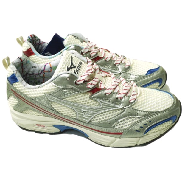 Mizuno ミズノ 25SS MXR - Osaka City Pack エムエックスアール 大阪パック D1GA250801 US9.5(27.5cm) OFF WHITE/SILVER/RED KITH OSAKA