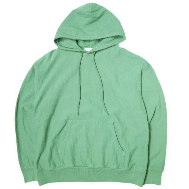 UNUSED アンユーズド 22SS 日本製 Sweat Hoodie スウェットプルオーバーパーカー US2181 2 GREEN 裏毛 トップス