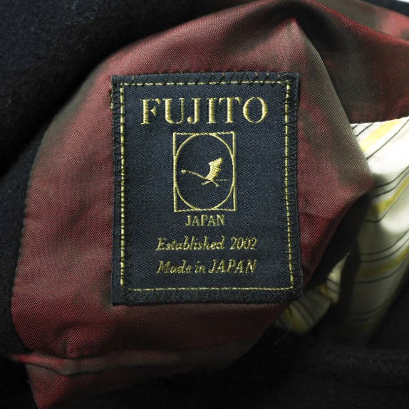 FUJITO フジト 日本製 ソフトメルトンウールチェスターコート S ネイビー アウター FUJITO フジト 日本製 ソフトメルトンウールチェスターコート S ネイビー アウター