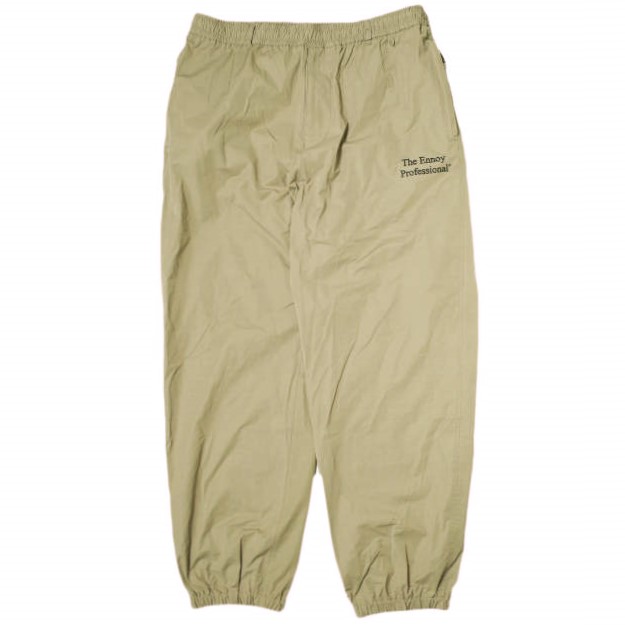 THE ENNOY PROFESSIONAL エンノイ 24AW CPN Track Pants シャカテック トラックパンツ AW24BRENPT04LP XL BEIGE シャカシャカ イージー