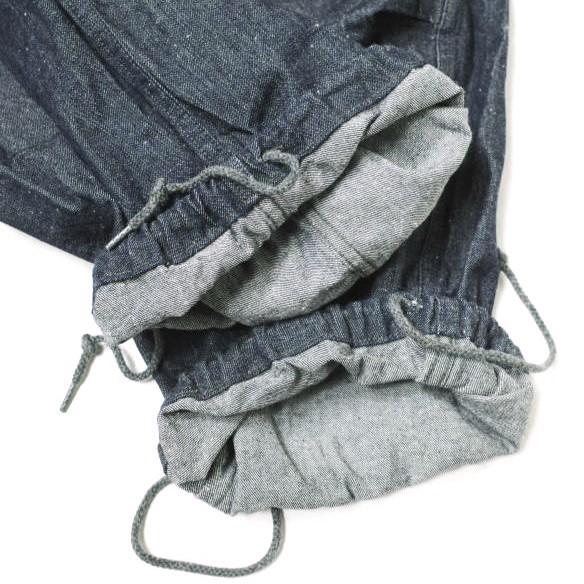HERILL ヘリル 23SS 日本製 Nepdenim M44 Trousers ネップデニム