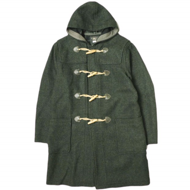 RRL ダブルアールエル DOUBLE FACED WOOL DUFFEL COAT ダブルフェイスド ウールダッフルコート 782804810001 L OLIVE Double RL アウター
