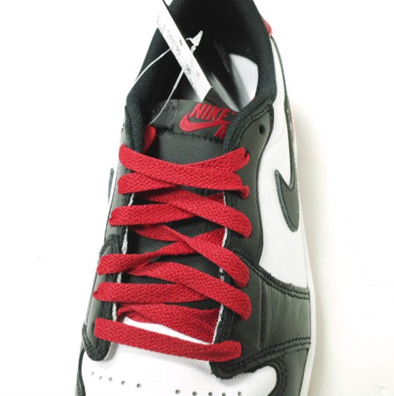 新品 NIKE ナイキ AIR JORDAN 1 RETRO LOW OG エアジョーダン 1 CZ0790-106 US10.5(28.5cm) WHITE/BLACK-VARSITY RED Black Toe つま黒