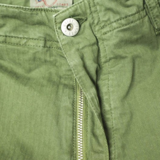 新品 J.W.BRINE ジェイダブリューブライン イタリア製 VALE コットンヘリンボーンカーゴパンツ 14582 29 OLIVE 定価29,700円 ボトムス