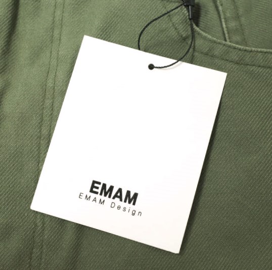 新品 EMAM エマム 25SS 日本製 Cotton Twill Balloon Pants コットンツイルバルーンパンツ EM25SS-PT004 1 KHAKI ワイド バギー g21922_3