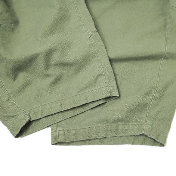 新品 EMAM エマム 25SS 日本製 Cotton Twill Balloon Pants コットンツイルバルーンパンツ EM25SS-PT004 1 KHAKI ワイド バギー g21922_7