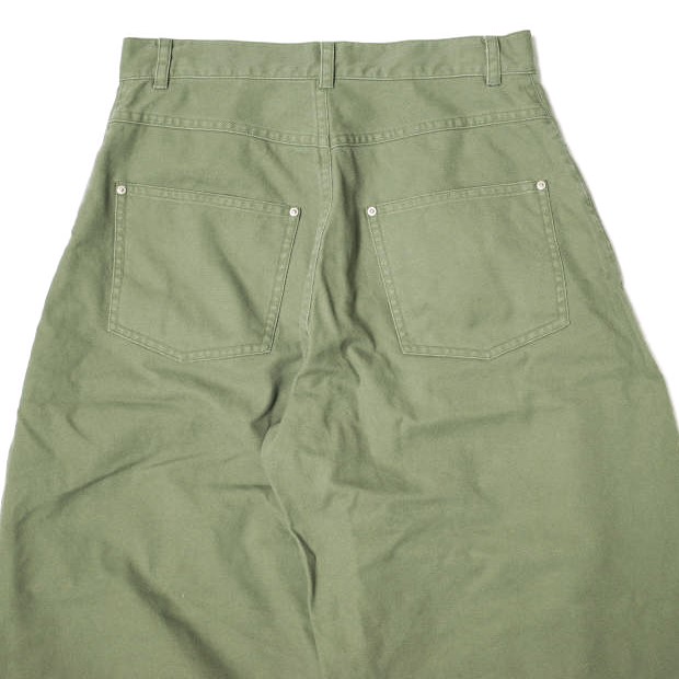新品 EMAM エマム 25SS 日本製 Cotton Twill Balloon Pants コットンツイルバルーンパンツ EM25SS-PT004 1 KHAKI ワイド バギー g21922_6