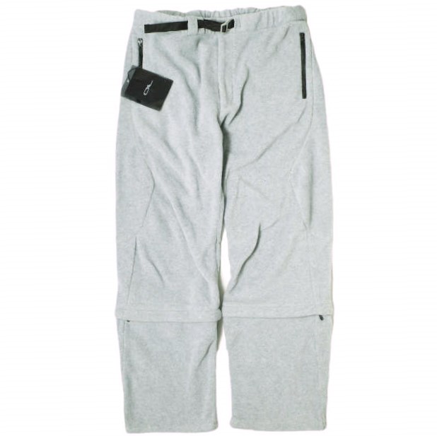 新品 OL (OUTLIERS)  オーエル 24AW 2WAY FLEECE PANTS フリースパンツ OL-PT07 2 GRAY JieDa ジエダ デタッチャブル イージー ボトムス