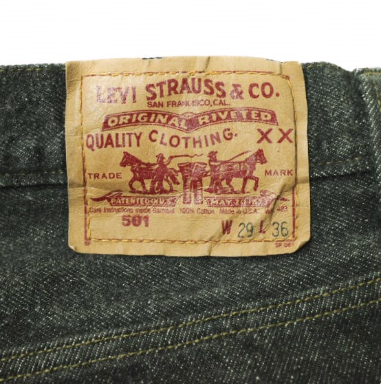 Levis リーバイス アメリカ製 501-0658 90s 先染めブラックデニム