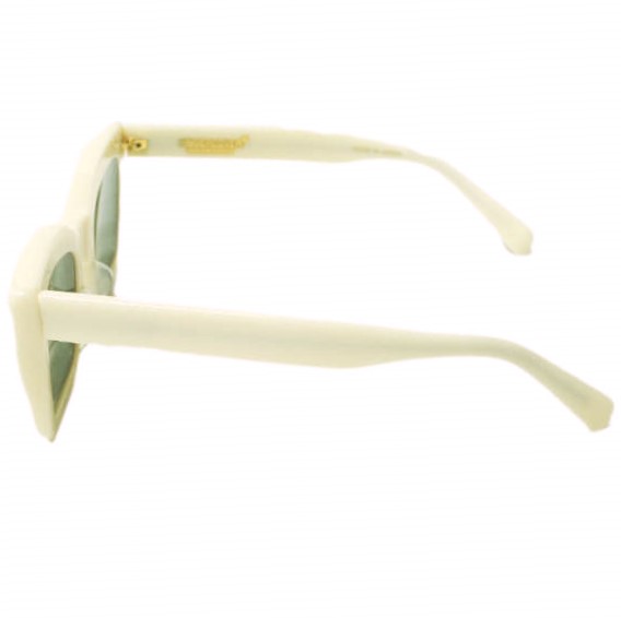 新品 UNDERCOVER アンダーカバー 23AW 日本製 スクエアフレーム サングラス UC1C4E01 IVORY/DARK GREEN 定価60, 眼鏡 メガネ_4